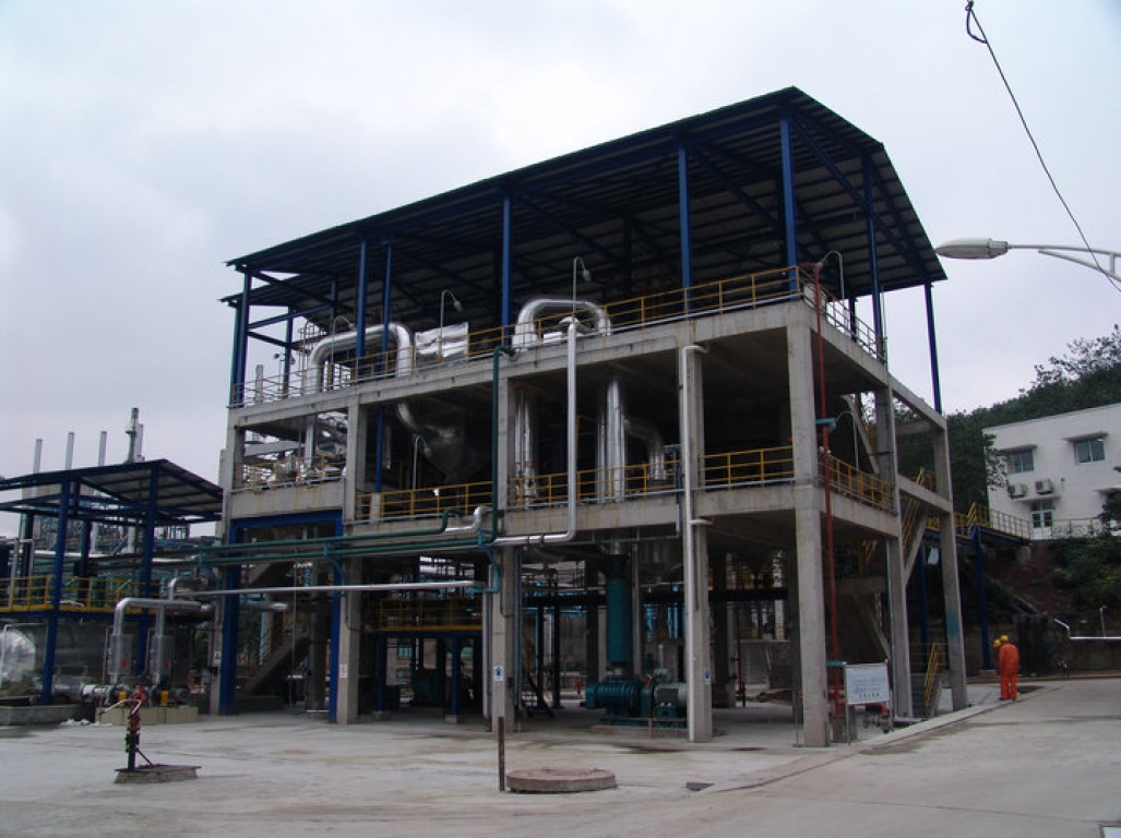 自主建設(shè)投資2000萬的1100m3、/年醋酸乙烯催化劑配制裝置